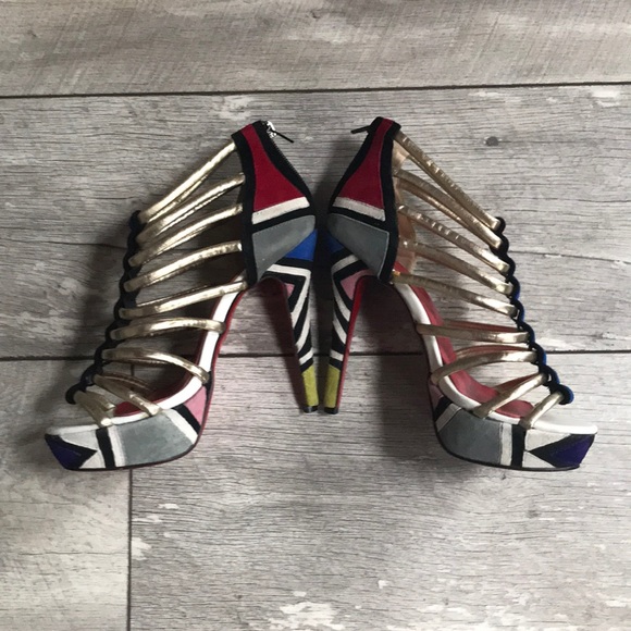 LOUBOUTIN Ulona Inspired Stiletto Sandals - Picture 2 of 15